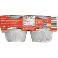 Flam ou EROSKI, pack 4x100 g