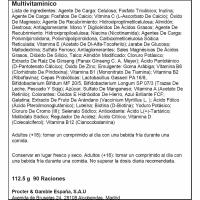 Vitamina A,B12,C,D & Hierro Energy50+ BION3, bote 90 comprimidos Vitamina A,B12,C,D & Hierro Energy50+ BION3, bote 90 comprimidos