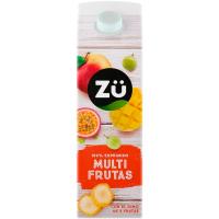 Suc espremut de fruites ZÜ, ampolla 1 litre