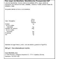Pa negre MESTEMACHER, paquet 500 g