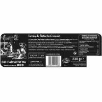 Turrón de pistacho cremoso rilsan 1880, tableta 230 g