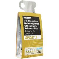 Gel energètic sabor cítrics amb taurina EROSKI, 90 g