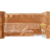 Barreta flapjack sabor cacau EROSKI, 1 ud, 50 g