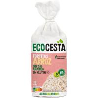 Tortitas de arroz sin sal bio ECOCESTA, paquete 115 g