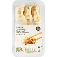 Gyoza de pollastre EROSKI, safata 166 g
