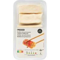 Rotllet de primavera EROSKI, safata 288 g