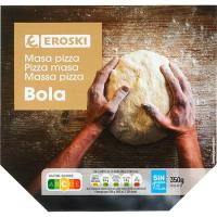 Masa bola snapizza EROSKI, caja 350 g