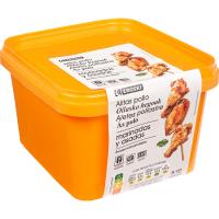 Alitas de pollo asadas EROSKI, tarrina aprox. 500 g