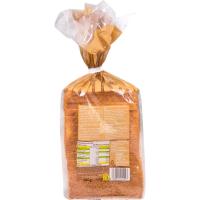 Pan de espelta 100% integral EROSKI, paquete 460 g