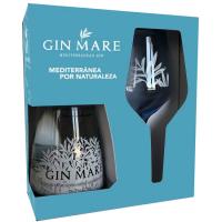 Ginebra Mediterrània GIN MARE, ampolla 70 cl + copa