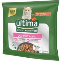 Alimento húmedo para gato junior ULTIMA, paquete 280 g
