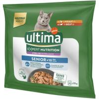 Alimento húmedo gato esterilizado senior ULTIMA, paquete 280 g