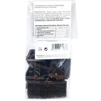 Quadrats al cacau amb taronja MUSFI'S, bossa 130 g