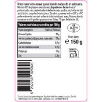 Queso blanco griego Natur extra suave GRECO, bloque 150 g