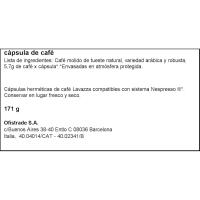 Café Crema y Gusto compatible nespresso LAVAZZA, caja 30 uds
