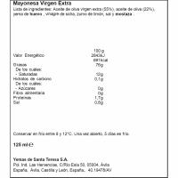 Maionesa amb oli verge extra SANTA TERESA, brik 125 ml