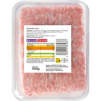 Picada de boví burger meat EROSKI, safata 500 g