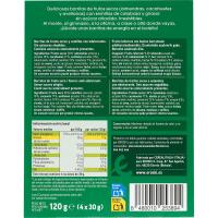 Barretes fruita seca llavors 0% sucre 4 u EROSKI, 120 g