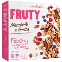 Barritas con almendras y fruta 3 uds CEREALITALIA, 96 g