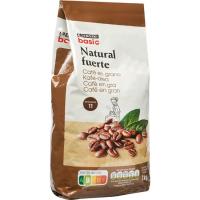 Cafè grano natural fort EROSKI BASIC, paquet 1 Kg