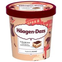 Helado Tiramisú Roma HAAGEN DAZS, tarrina 420 ml