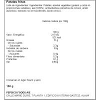 Patatas fritas a la sal LAY'S, bolsa 150 g