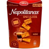 Mini napolitanas speculoos CUÉTARA, bolsa 150 g