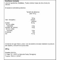 Avellana tostada COSELVA, bolsa 250 g