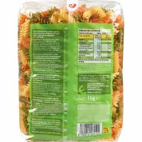 Espirales con vegetales EROSKI, paquete 1 kg