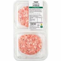 Burguer meat de cerdo-ternera, ajo-perejil EROSKI, bandeja 360 g