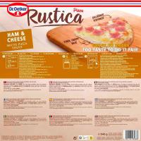 Pizza rústica Ham&Cheese DR. OETKER, caja 545 g