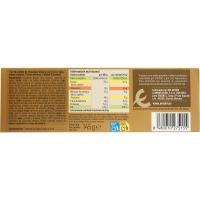 Turrón praliné cheesecake EROSKI, caja 145 g