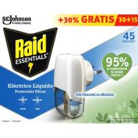 Antimosquitos liquido eléctrico 45n Essential RAID, ap+rec 1 ud