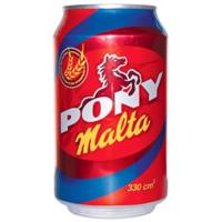 Bebida de malta PONY MALTA, lata 33 cl