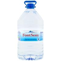 Agua mineral natural FONTSENY, garrafa 8 litros