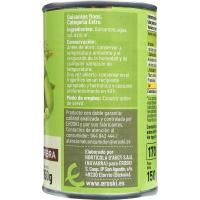 Pèsols fins EROSKI, pack 2x95 g