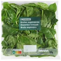Brots Espinac EROSKI, bossa 100 g