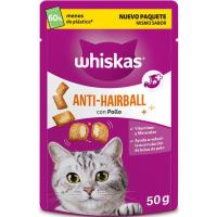 Snack gat control boles pèl WHISKAS, bossa 50 g
