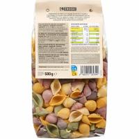 Conchiglie ai cinque colori EROSKI, paquete 500 g