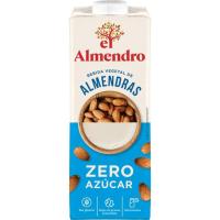 Bebida de almendras zero azúcar EL ALMENDRO, brik 1 litro