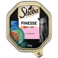 Aliment humit gat finesse salmó SHEBA FINESSE, terrina 85 g