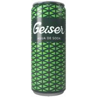 Aigua de soda GEISER, llauna 33 cl