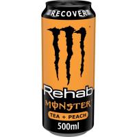 Beguda energètica Rehab préssec MONSTER, llauna 50 cl