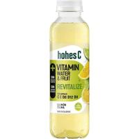 Beguda Vitaminada Revitalitzi de llimona i llima HOHES C, ampolla 50 cl