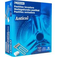 Pastillas antical lavadora EROSKI, 30 do