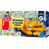 Varitas de pescado al limón MSC FINDUS, caja 250 g
