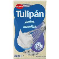 Crema per a muntar 31% MG TULIPA, brik 252 ml