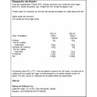 Gazpacho fresco de fresón GARCIA MILLAN, botella 750 ml