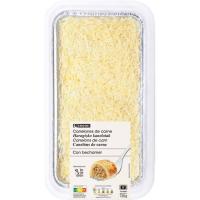 Canelones de carne con bechamel EROSKI, bandeja 10 uds