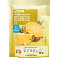 Piña deshidratada EROSKI, bolsa 40 g